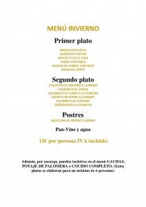 Reservar restaurante-menú