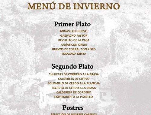 Disfruta del menú de invierno en el restaurante La Noguera